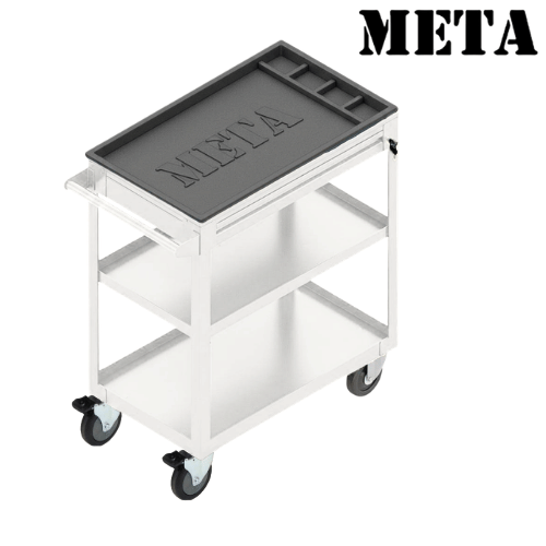 รถเข็นเครื่องมือช่าง META TP-760-WH สีขาว_1